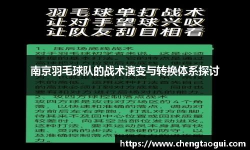 南京羽毛球队的战术演变与转换体系探讨